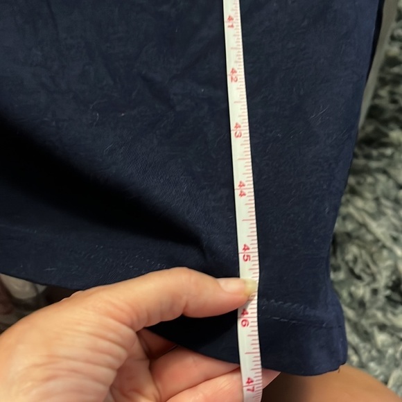 Ingear Resort Wear long blue short sleeve dress with pockets and side slits - Picture 9 of 12